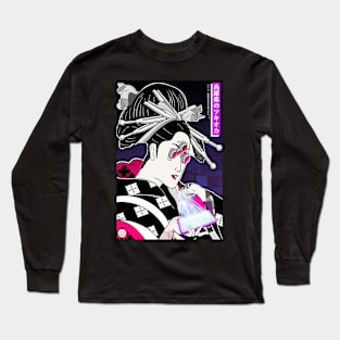 Tsukioka, Ensui's cyber courtesan Long Sleeve T-Shirt